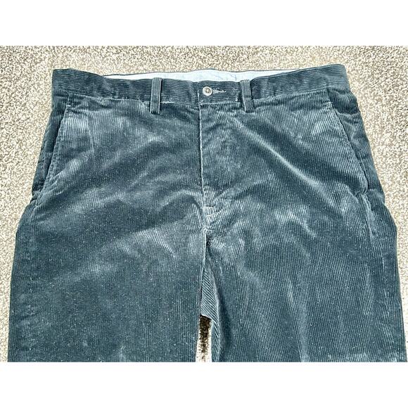 Polo Ralph Lauren Men's 34 X 32 Stretch Straight Fit Corduroy Pants Black - Picture 2 of 11